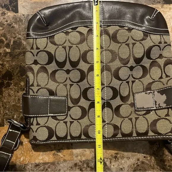 Coach Brown and Tan Women's Bag - Picture 7 of 9